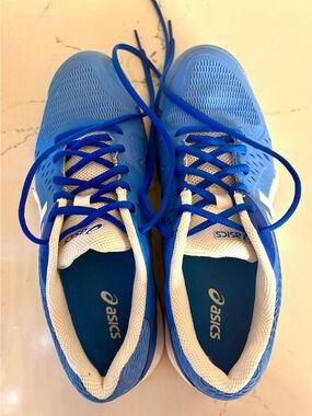 ASICS Gel-Challenger 12 Women’s  Tennis Shoe Blue Running Gym Sneaker SZ 9